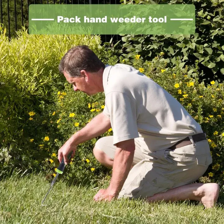 Lisslune | Heavy-Duty Ergonomic Weed Puller Tool
