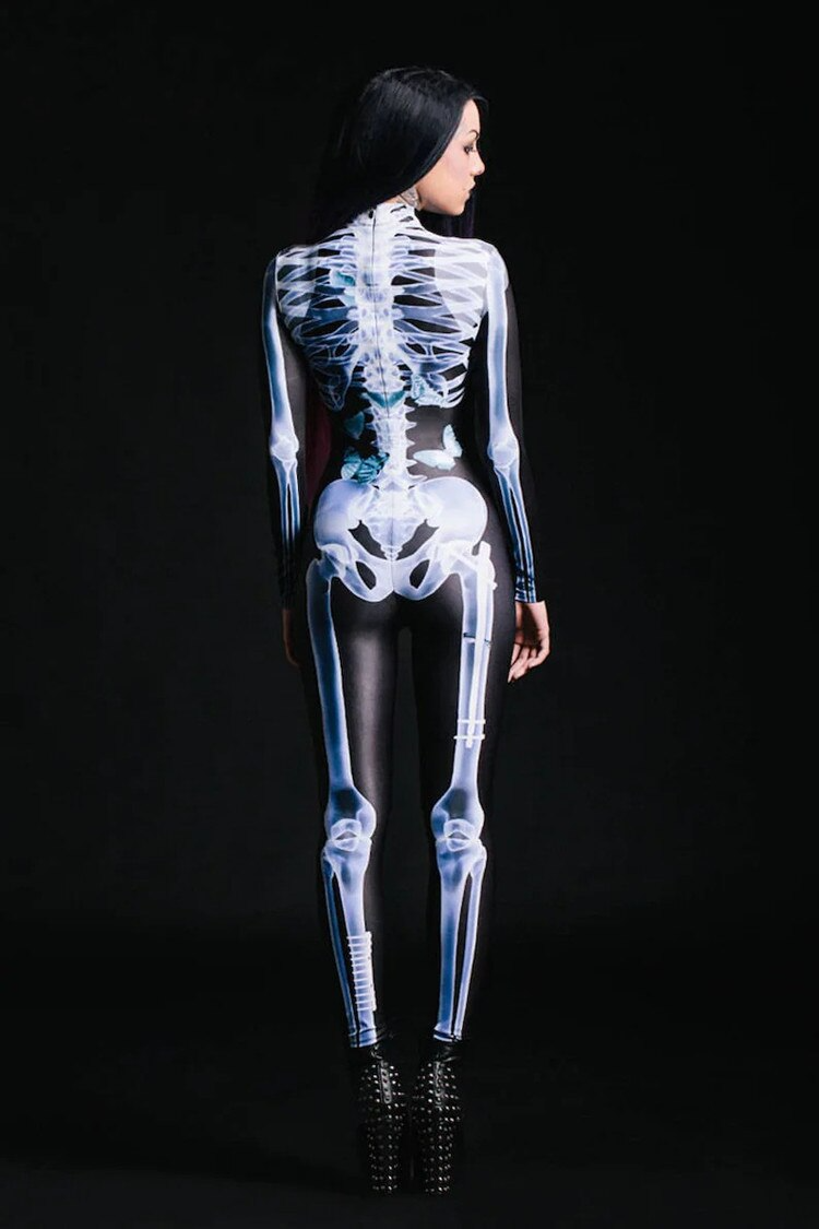 Lisslune | GlowInTheDark BoneCurve Skeleton Costume