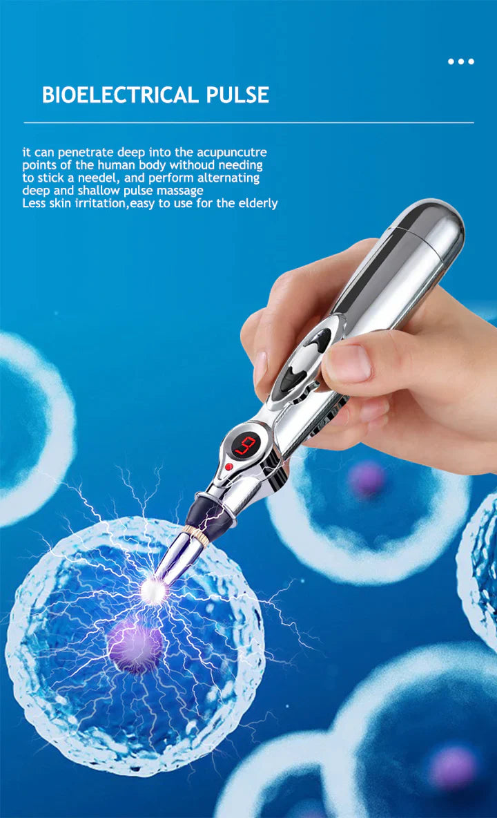 Lisslune | Electronic Acupuncture Pen | Meridian Massage Device for Pain Relief