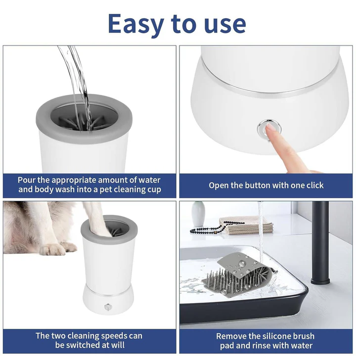 Lisslune | Automatic Dog Paw Cleaner