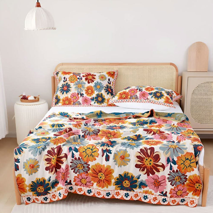 Lisslune | BloomBright - Soft Fabric Blanket