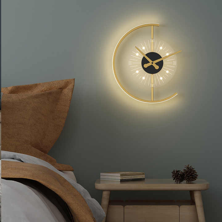 Lisslune | Modern luminous LED wall clock
