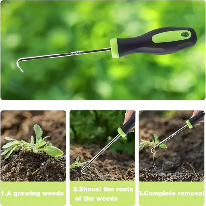 Lisslune | Heavy-Duty Ergonomic Weed Puller Tool
