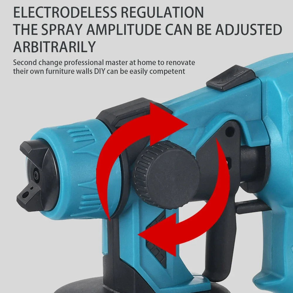 Lisslune | Cordless High Power DIY All Surface Paint Sprayer