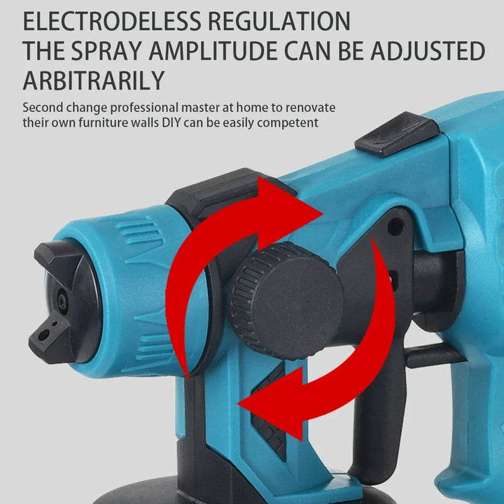 Lisslune | Cordless High Power DIY All Surface Paint Sprayer