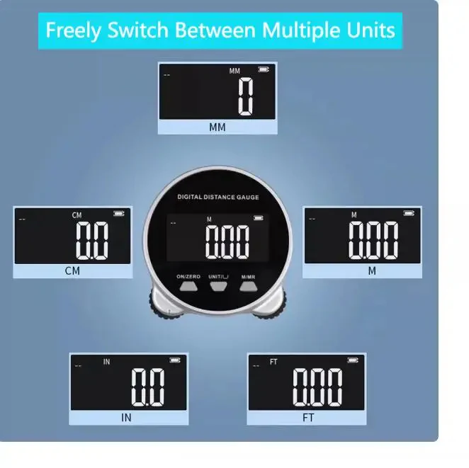 Lisslune | Smart Digital Tape Measure with LCD Display