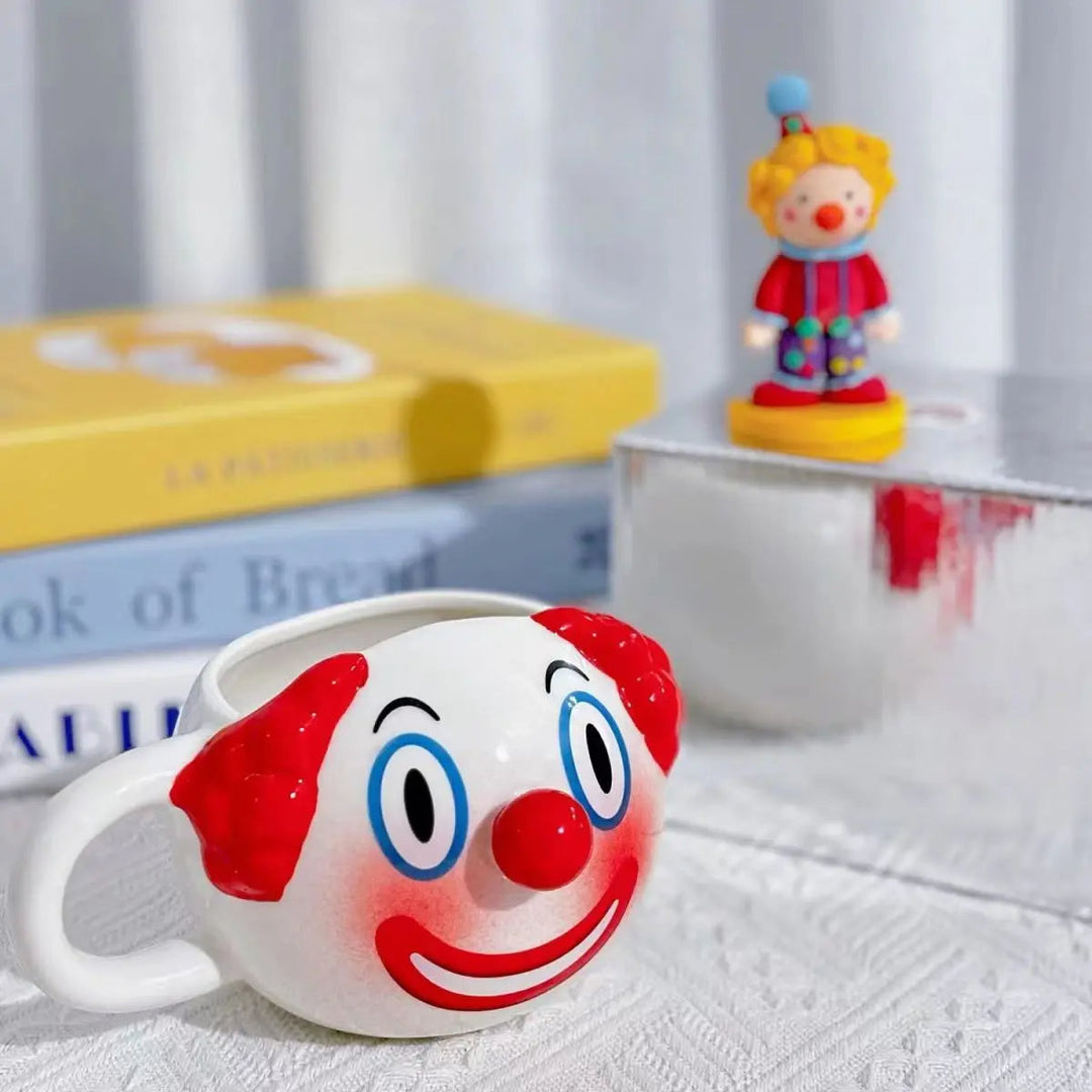Lisslune | Creepy Clown Ceramic Coffee Mug