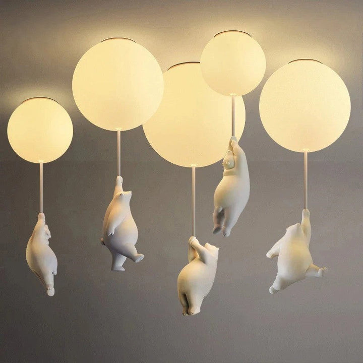 Lisslune | Hanging Bears Balloon Lamp