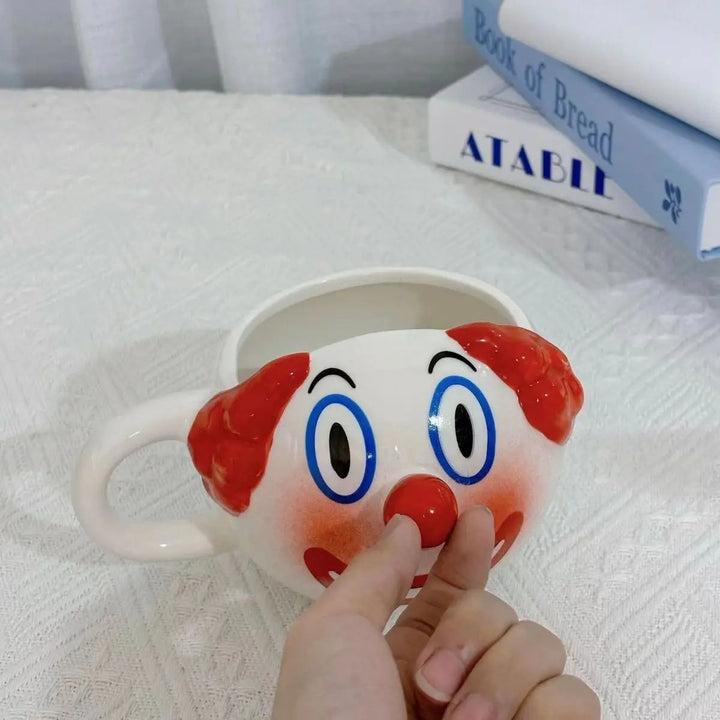 Lisslune | Creepy Clown Ceramic Coffee Mug