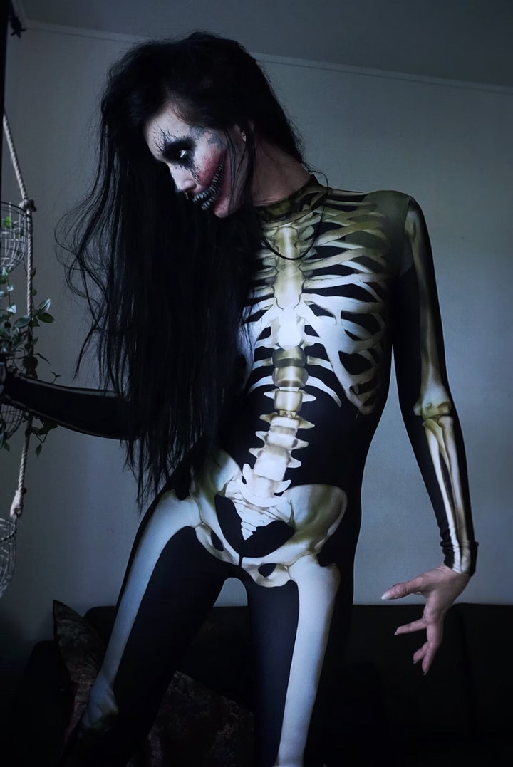 Lisslune | GlowInTheDark BoneCurve Skeleton Costume