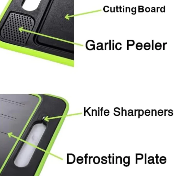 Lisslune | 4-in-1 Cutting Board & Thaw Defrosting Tray