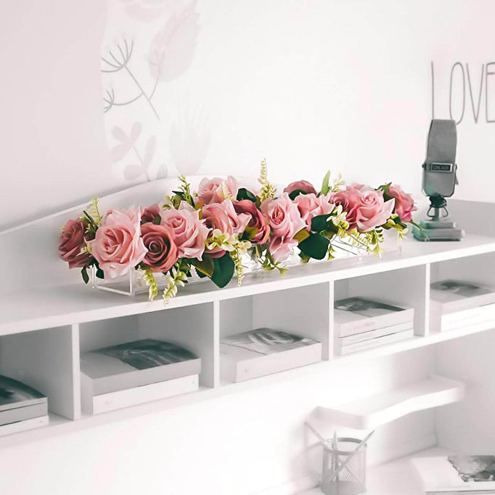 Lisslune | RectaVase - Rectangular Flower Vase made of Acrylic