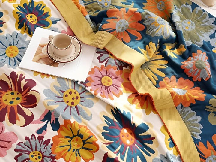 Lisslune | BloomBright - Soft Fabric Blanket