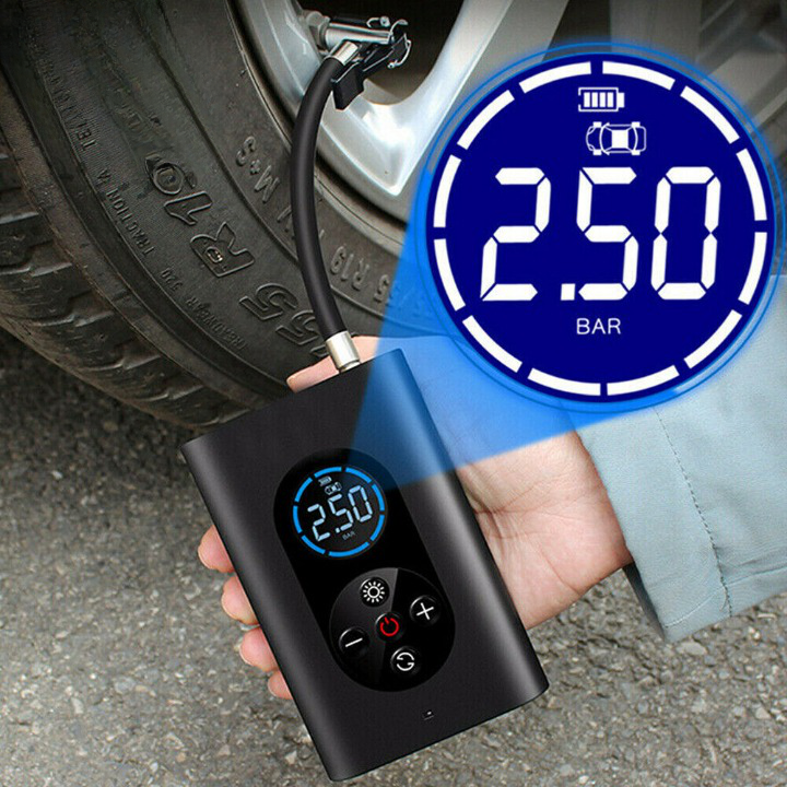 Lisslune | QuickAir: Portable Electric Tyre Inflator