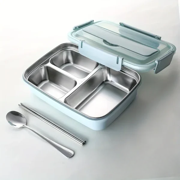 Lisslune | Leak-proof lunchbox made of stainless steel with 3/4 compartments