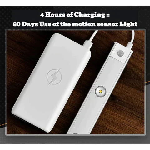 Lisslune | Wireless Smart LED Lights with Motion Sensor | Rechargeable and energy-efficient lighting for any room