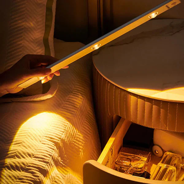 Lisslune | Wireless Smart LED Lights with Motion Sensor | Rechargeable and energy-efficient lighting for any room