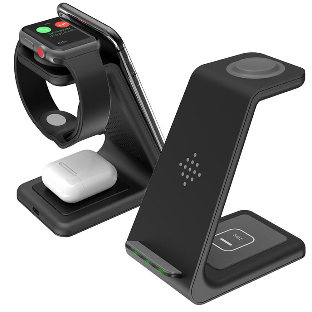 Lisslune | 3-in-1 Wireless Charger for Smartphone, Smartwatch and Earbuds