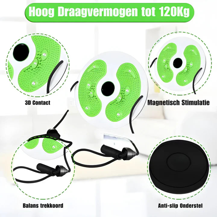 Lisslune | Full Body Core Trainer with Magnet Therapy