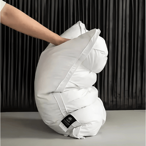 Lisslune | NIGHTPLUME – Luxury Goose Down Pillow for Restful & Comfortable Sleep