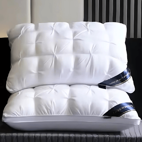 Lisslune | NIGHTPLUME – Luxury Goose Down Pillow for Restful & Comfortable Sleep