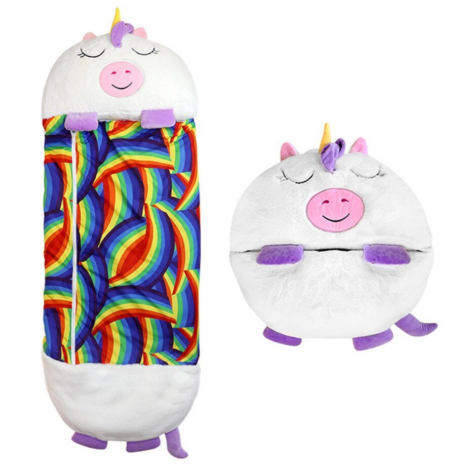 Lisslune | HUGSLEEPERS – 2-in-1 Plush Toy & Sleeping Bag for Kids