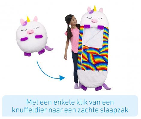 Lisslune | HUGSLEEPERS – 2-in-1 Plush Toy & Sleeping Bag for Kids