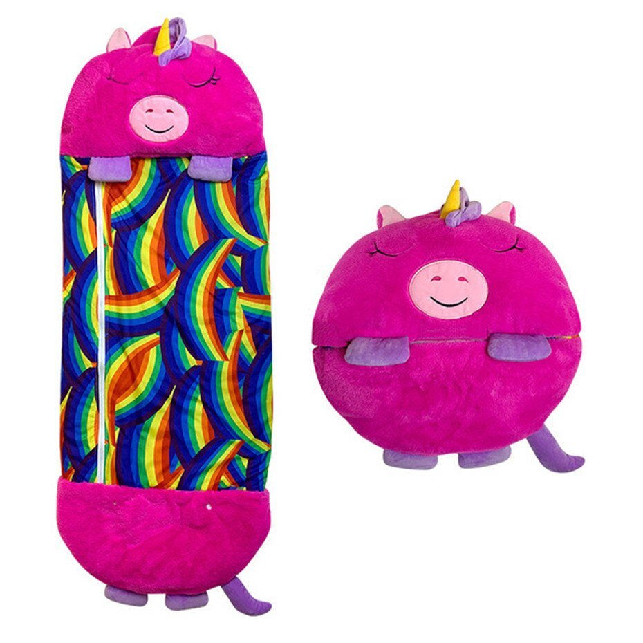 Lisslune | HUGSLEEPERS – 2-in-1 Plush Toy & Sleeping Bag for Kids