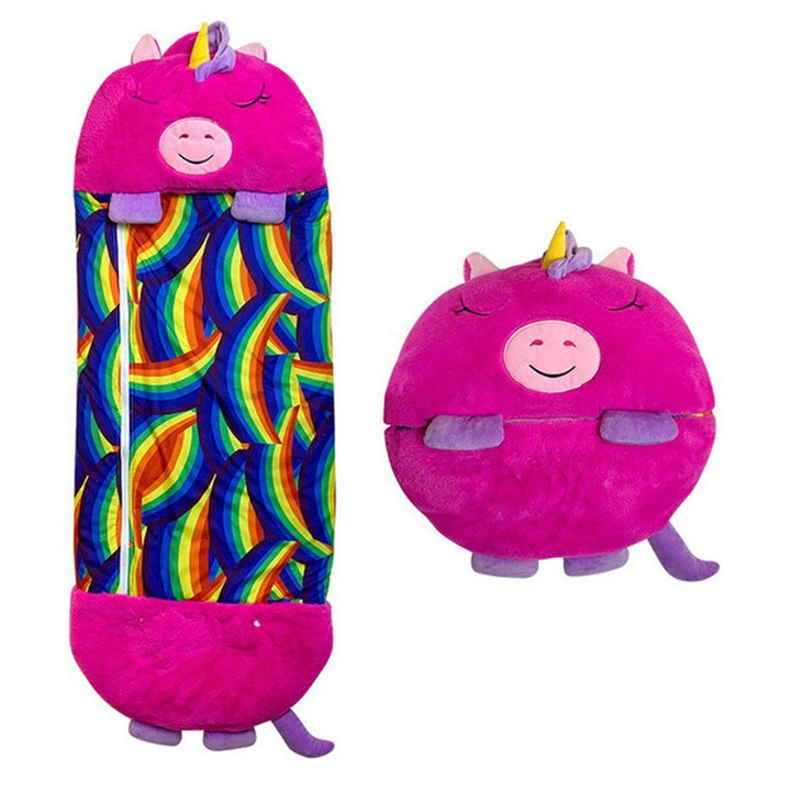 Lisslune | HUGSLEEPERS – 2-in-1 Plush Toy & Sleeping Bag for Kids