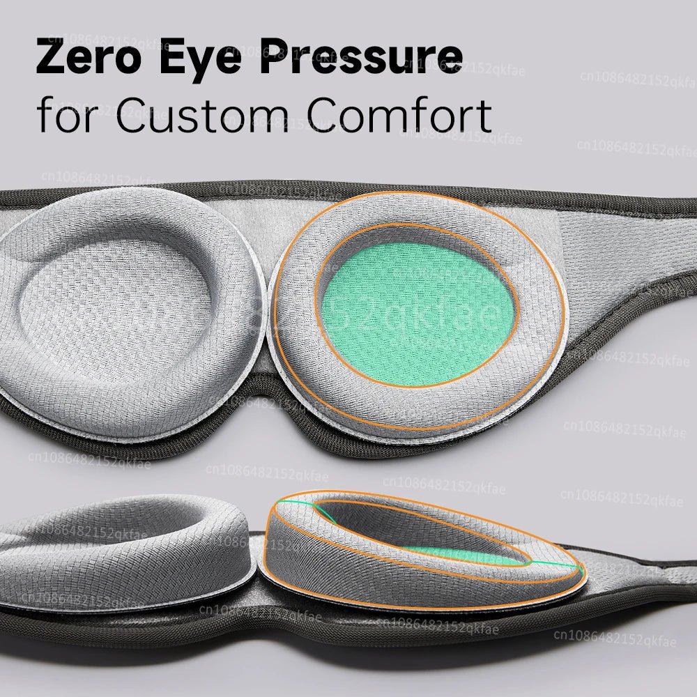 Lisslune | DreamShade 3D – Sleep Mask with Adjustable Eyecups & Ergonomic Design