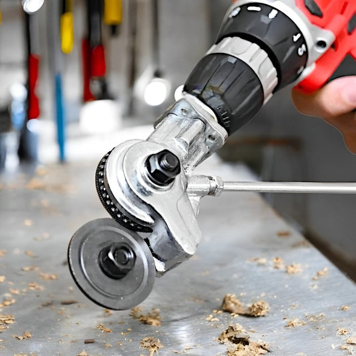 Lisslune | Heavy-Duty Metal Cutting Adapter for Drill