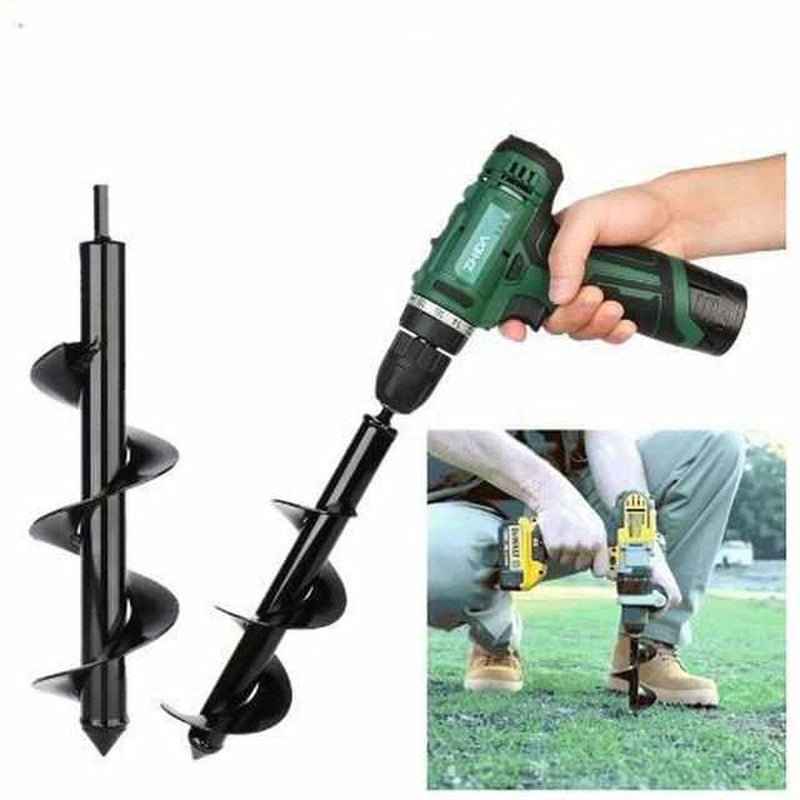 Lisslune | DrillDigger Pro – Carbon Steel Garden Hole Digger for Fast Planting