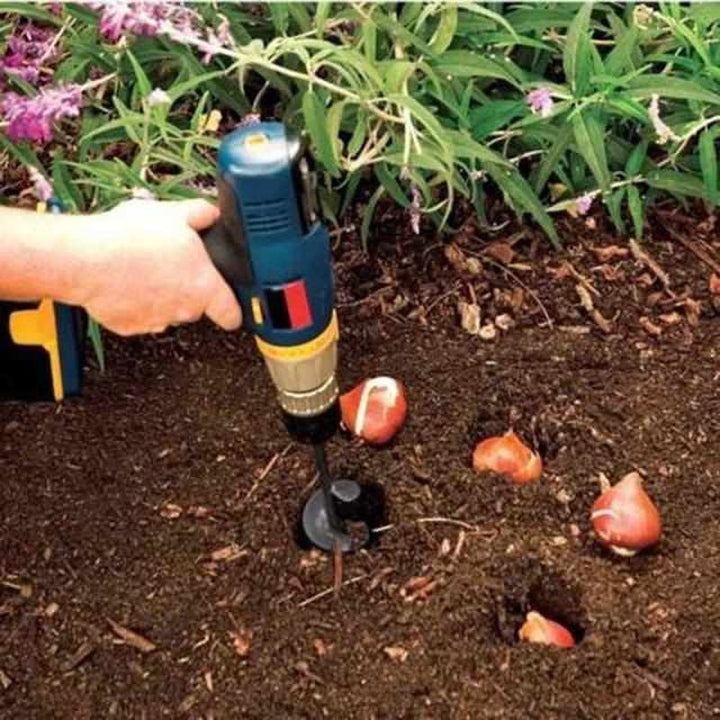 Lisslune | DrillDigger Pro – Carbon Steel Garden Hole Digger for Fast Planting