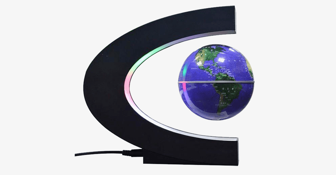 Lisslune | Modern Globe – Enjoy the magical magnetic levitation of the world!