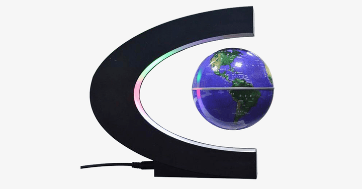 Lisslune | Modern Globe – Enjoy the magical magnetic levitation of the world!