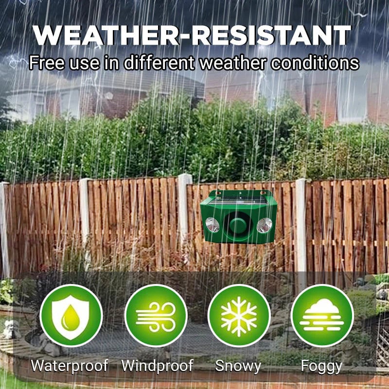Lisslune | DUALGUARD – High Volume Solar Warning Lights to Deter Predators