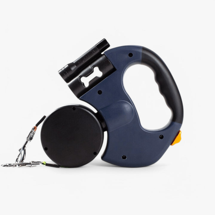 Lisslune | Double Dog Leash with 360° Rotating Retractable Leads