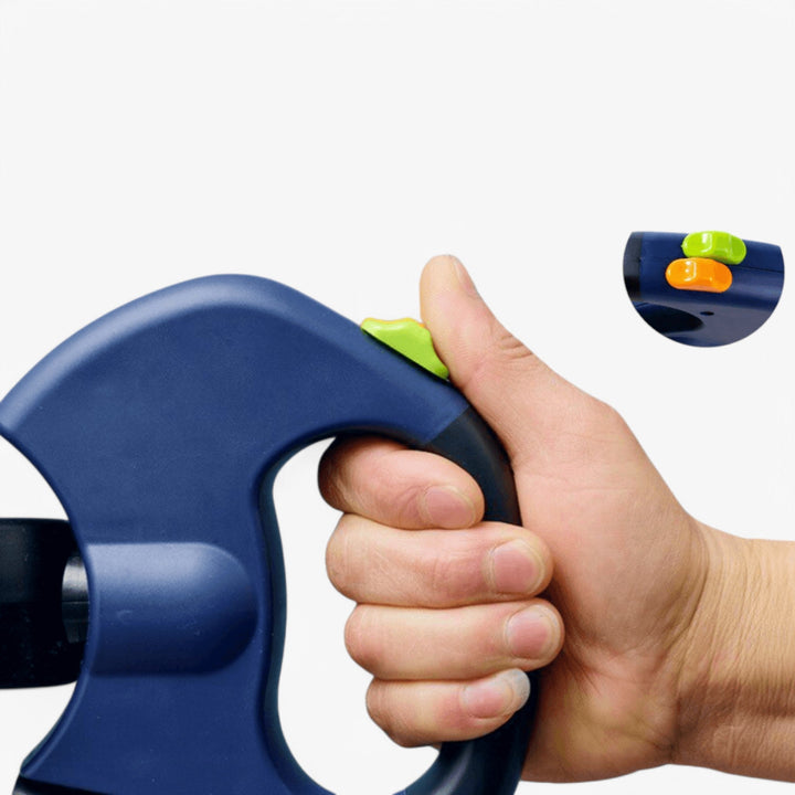 Lisslune | Double Dog Leash with 360° Rotating Retractable Leads