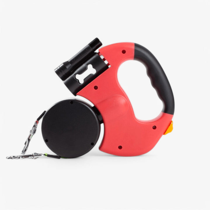Lisslune | Double Dog Leash with 360° Rotating Retractable Leads