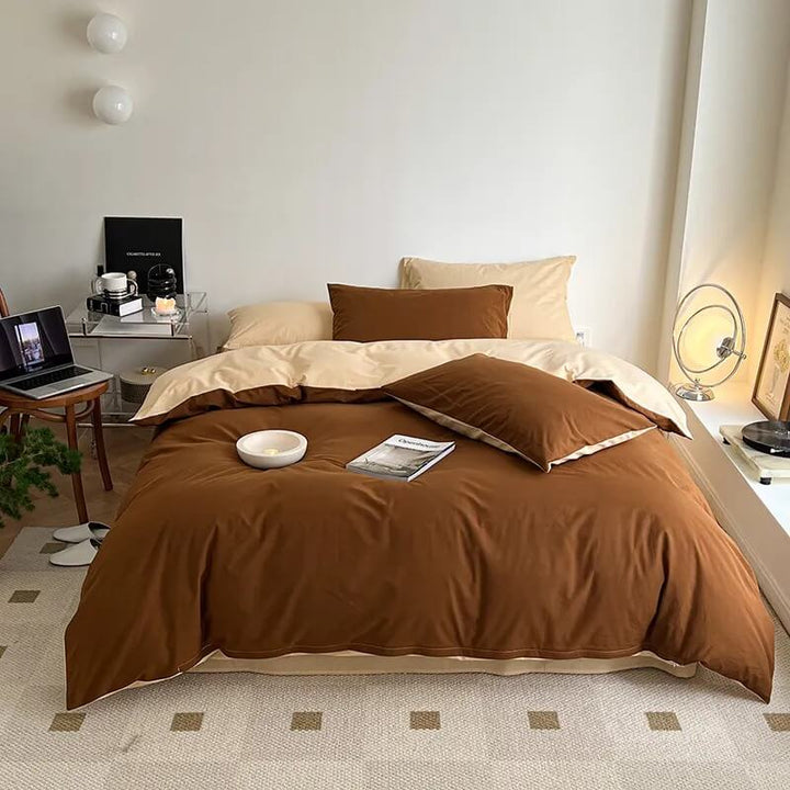 Rynx | Dusty Pastel Colors Cotton Bedding Set