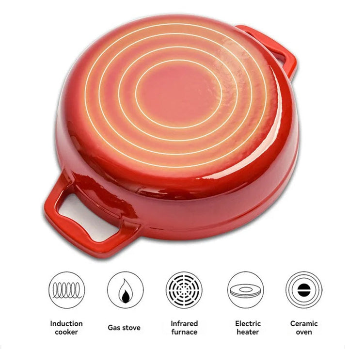 Lisslune | Enameled Cast Iron Dutch Oven