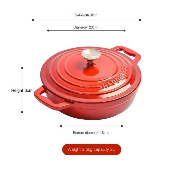 Lisslune | Enameled Cast Iron Dutch Oven