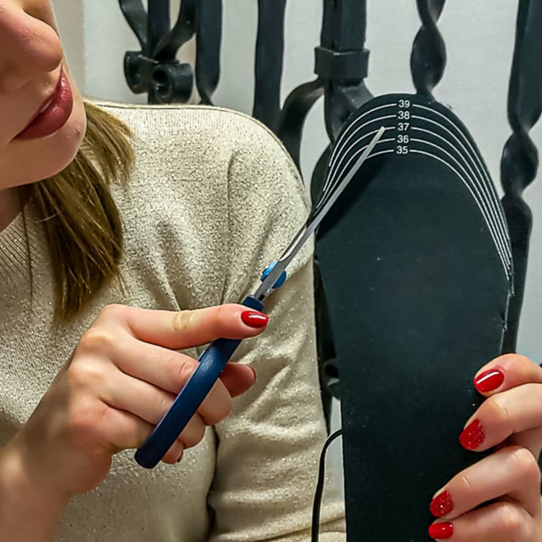 Lisslune | Rechargeable Heated Insoles – USB rechargeable with Adjustable Heat Settings