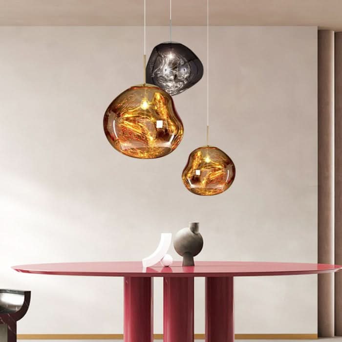 Lisslune | Dynamic Acrylic LED Ceiling Lamp with Mirror Finish
