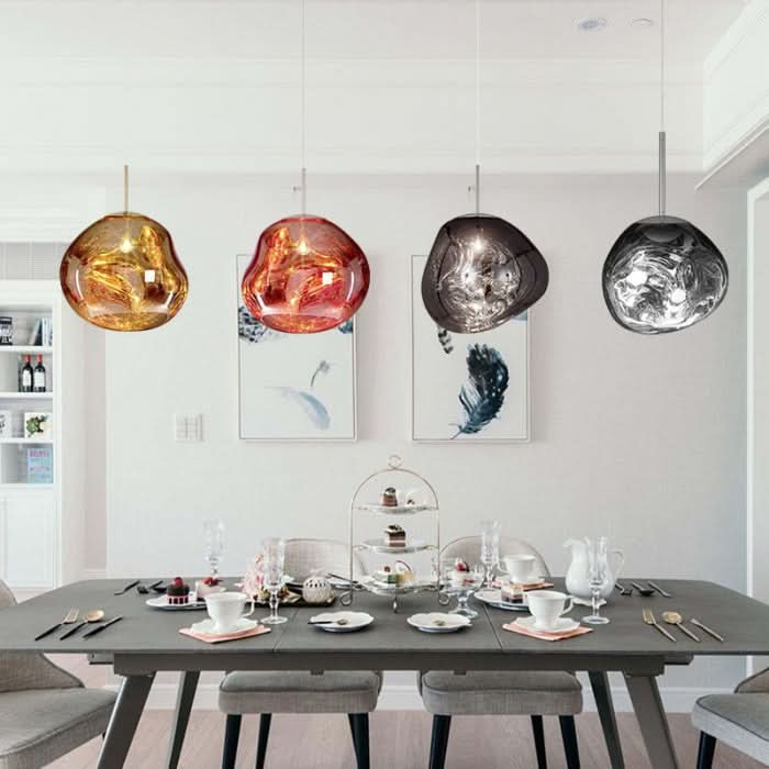 Lisslune | Dynamic Acrylic LED Ceiling Lamp with Mirror Finish