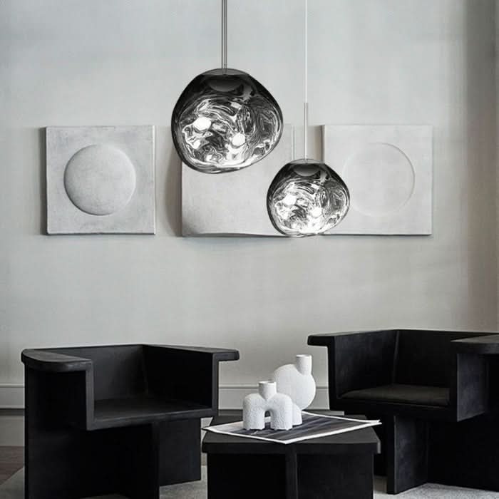 Lisslune | Dynamic Acrylic LED Ceiling Lamp with Mirror Finish