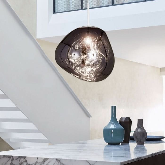 Lisslune | Dynamic Acrylic LED Ceiling Lamp with Mirror Finish