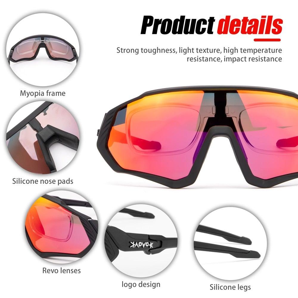 Lisslune | Dynamo Eyewear - Riding Bicycle Sunglasses Polarized Lenses
