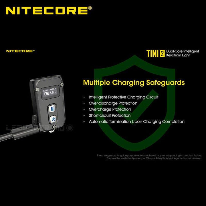 Lisslune | Dynamic super bright rechargeable keychain flashlight