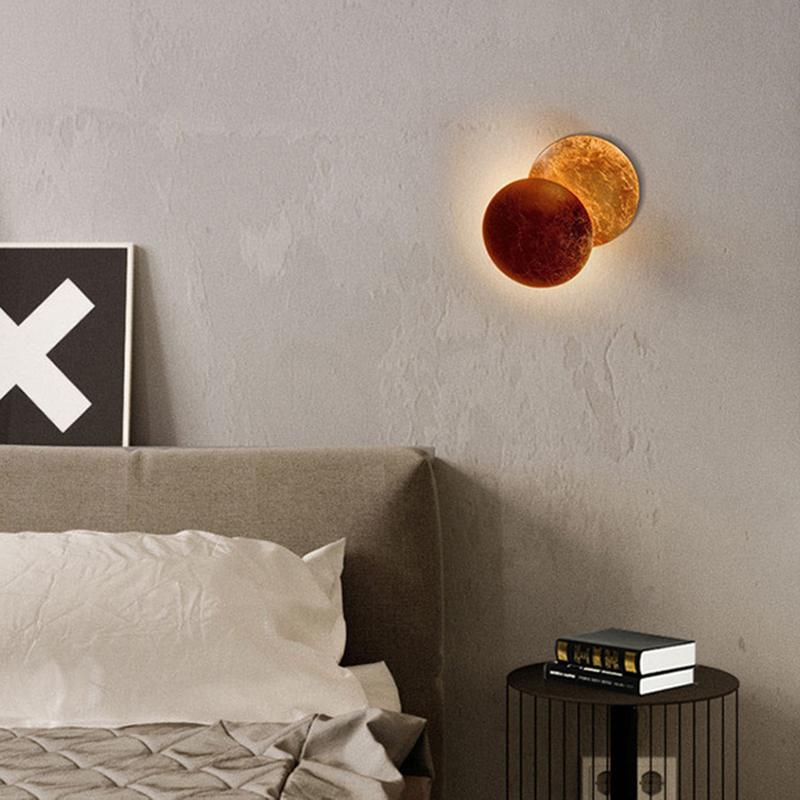 Rynx Creative Rotatable Moon Phase Wall Lamp